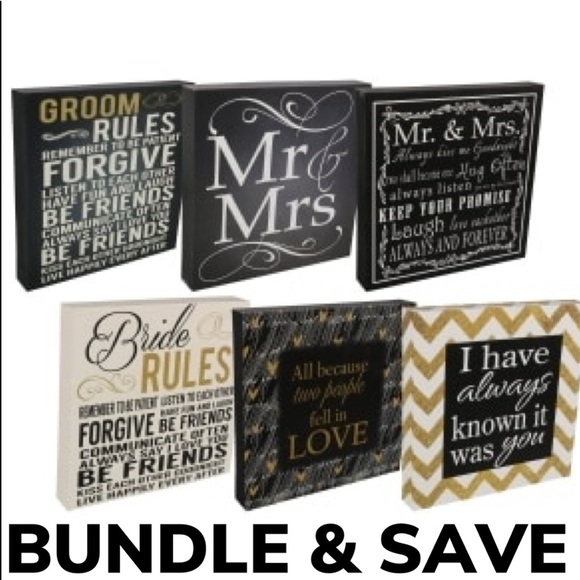 GROOM RULES PLAQUE NWT - Picture 4 of 5